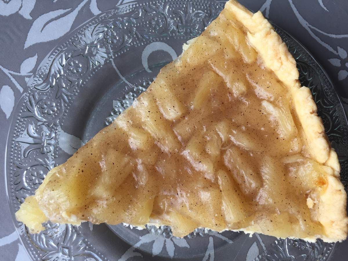 Tarte fondante coco ananas