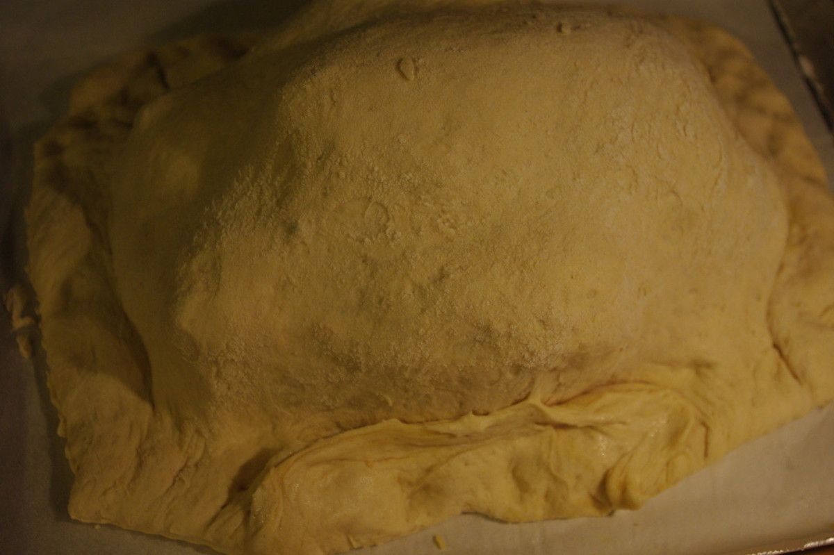 Pollo in crosta di pane