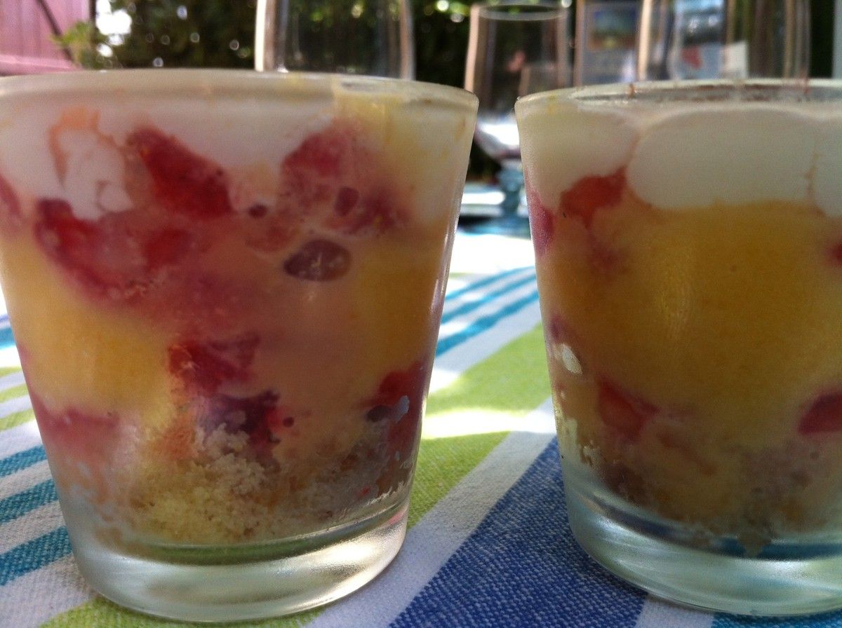 Trifle aux fraises de Chiara
