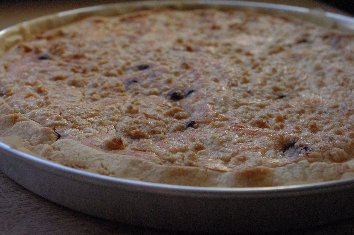 Crostata ricotta, cioccolato e alchermes
