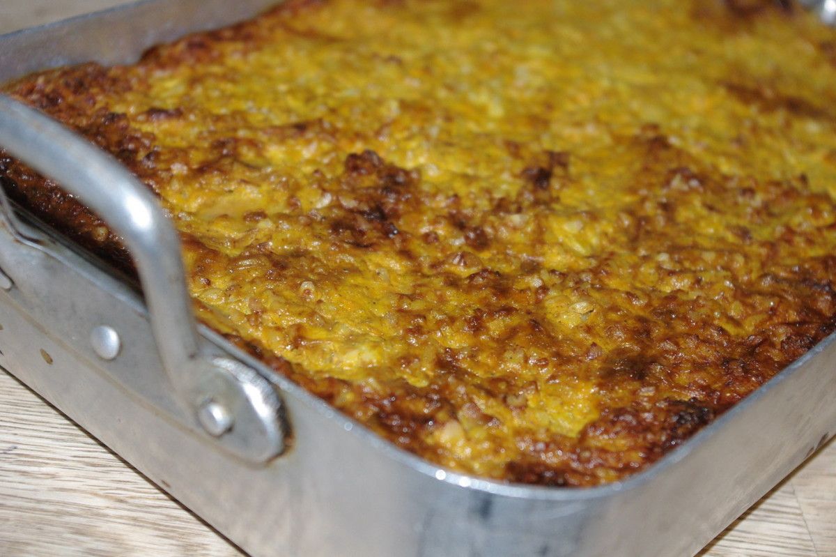 Gratin de courge oriental