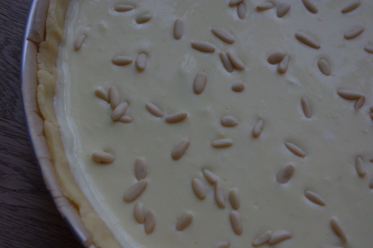 Torta della nonna ricotta & limone