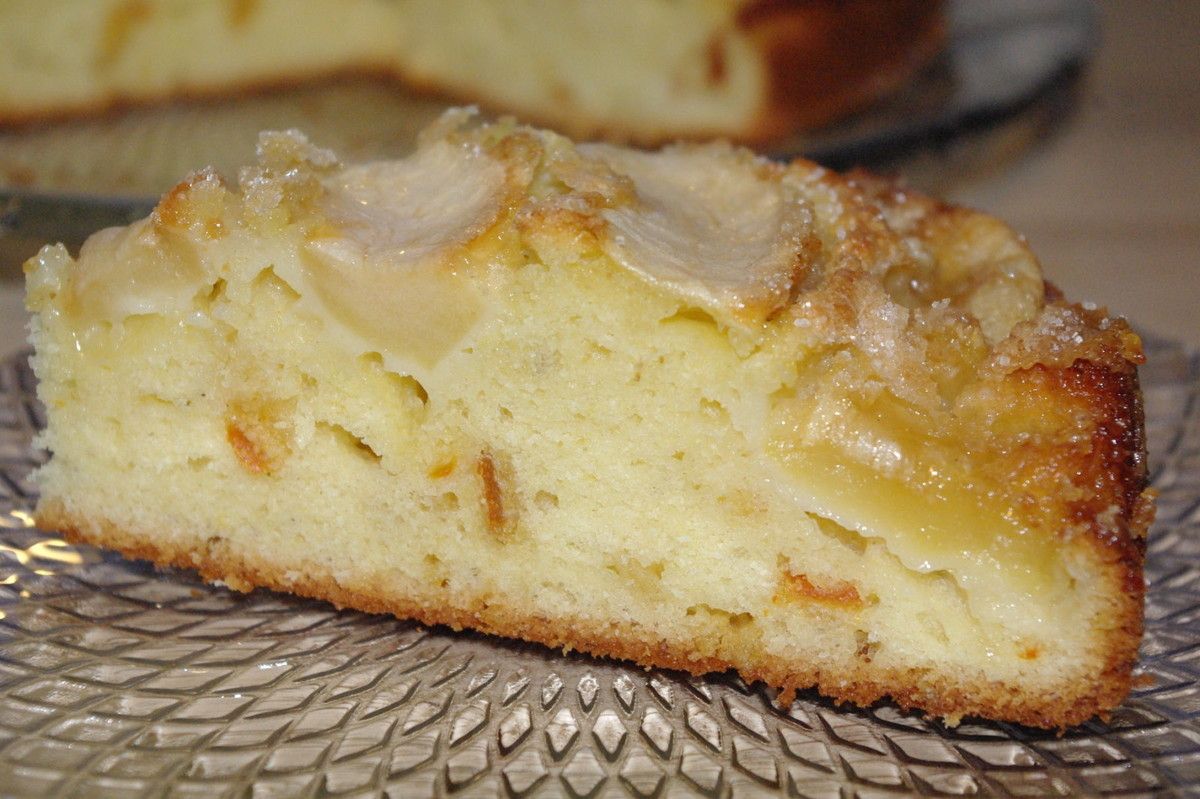 Gâteau pommes &amp; oranges confites - Cornello Cuisine