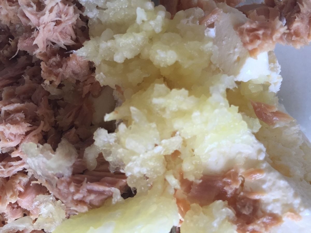 Rillettes de thon au fromage frais