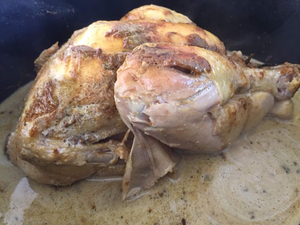 Poulet au curry 