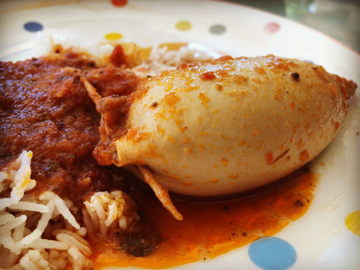 Encornets farcis à la toulonnaise 