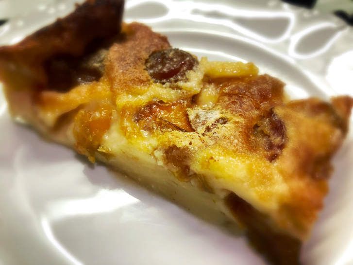 Clafoutis aux prunes de Roger 