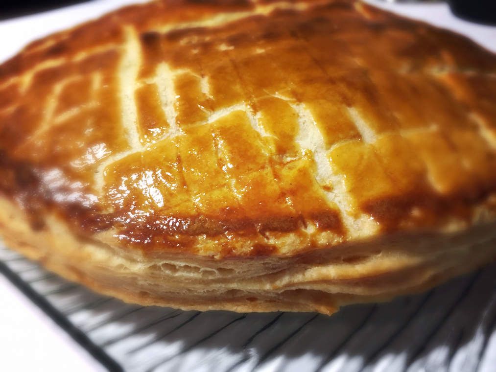 Galette frangipane et noix de coco 
