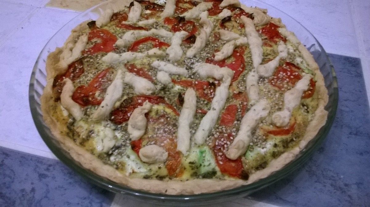 QUICHE VITAMINÉE...AUX ORTIES...