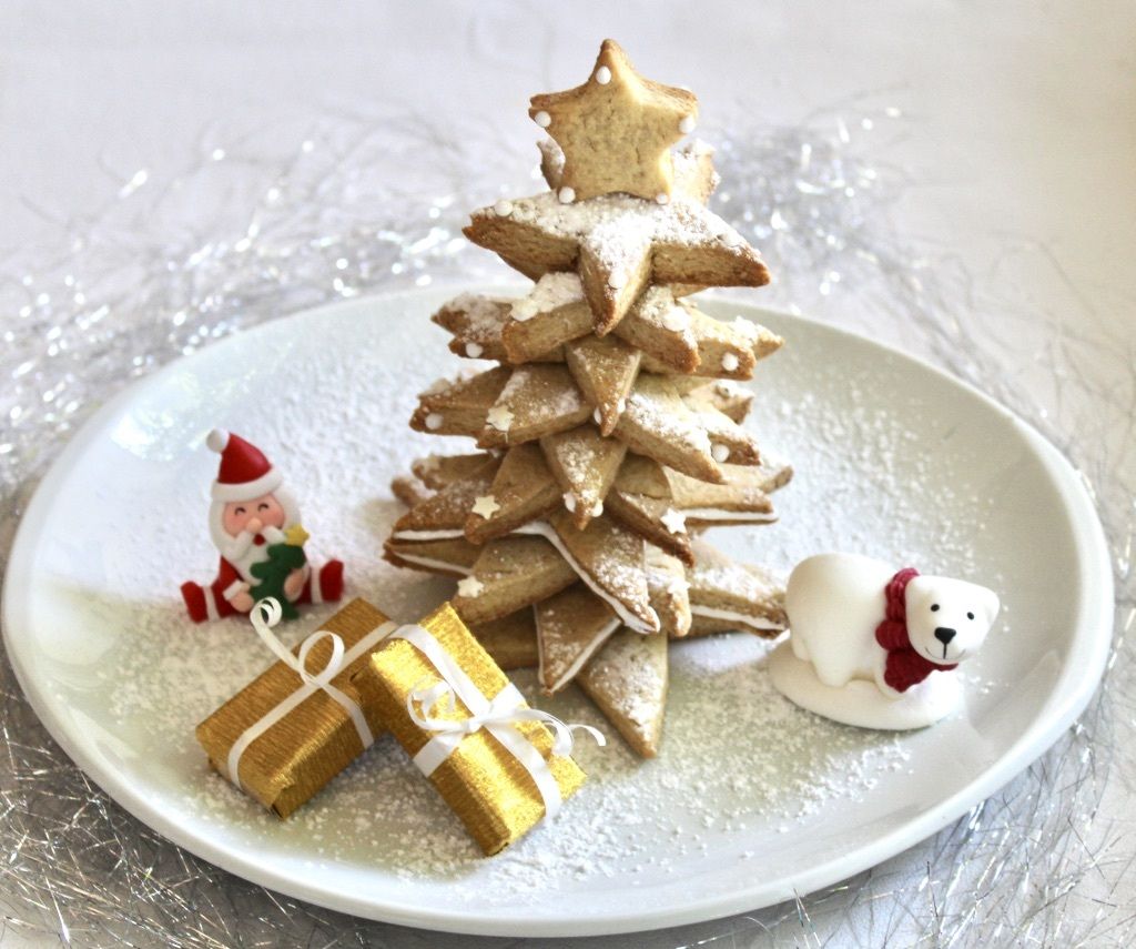 Sapin De Noël En Biscuits Le Pays Des Gourmandises