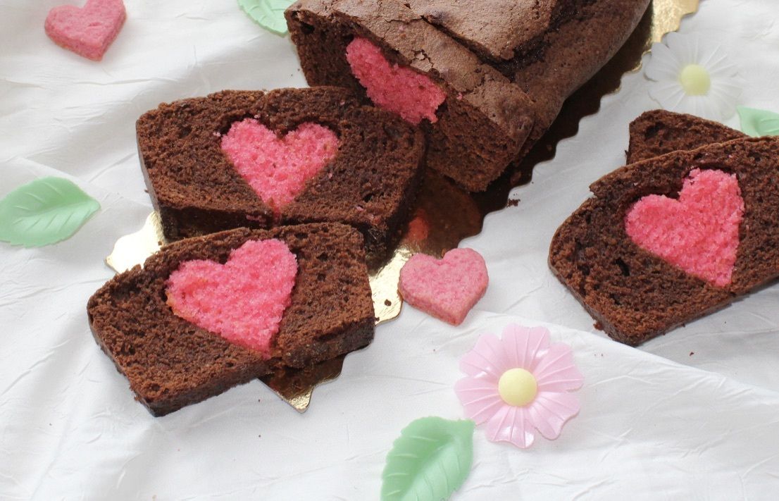 Cake Au Chocolat Et Son Insert Cœur Le Pays Des Gourmandises