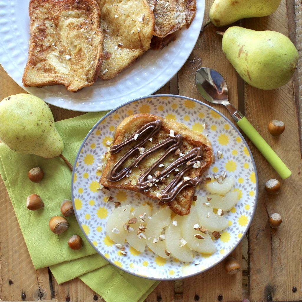 Brioche Perdue Au Poires Et Aux Noisettes Le Pays Des Gourmandises
