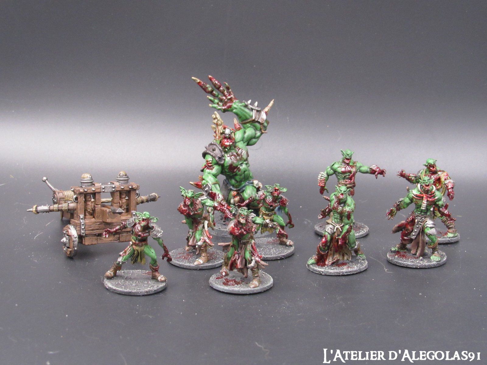 Peinture figurines Zombicide : Friends and Foes, Green Horde et No rest for  the wicked - L'Atelier D'Alegolas91