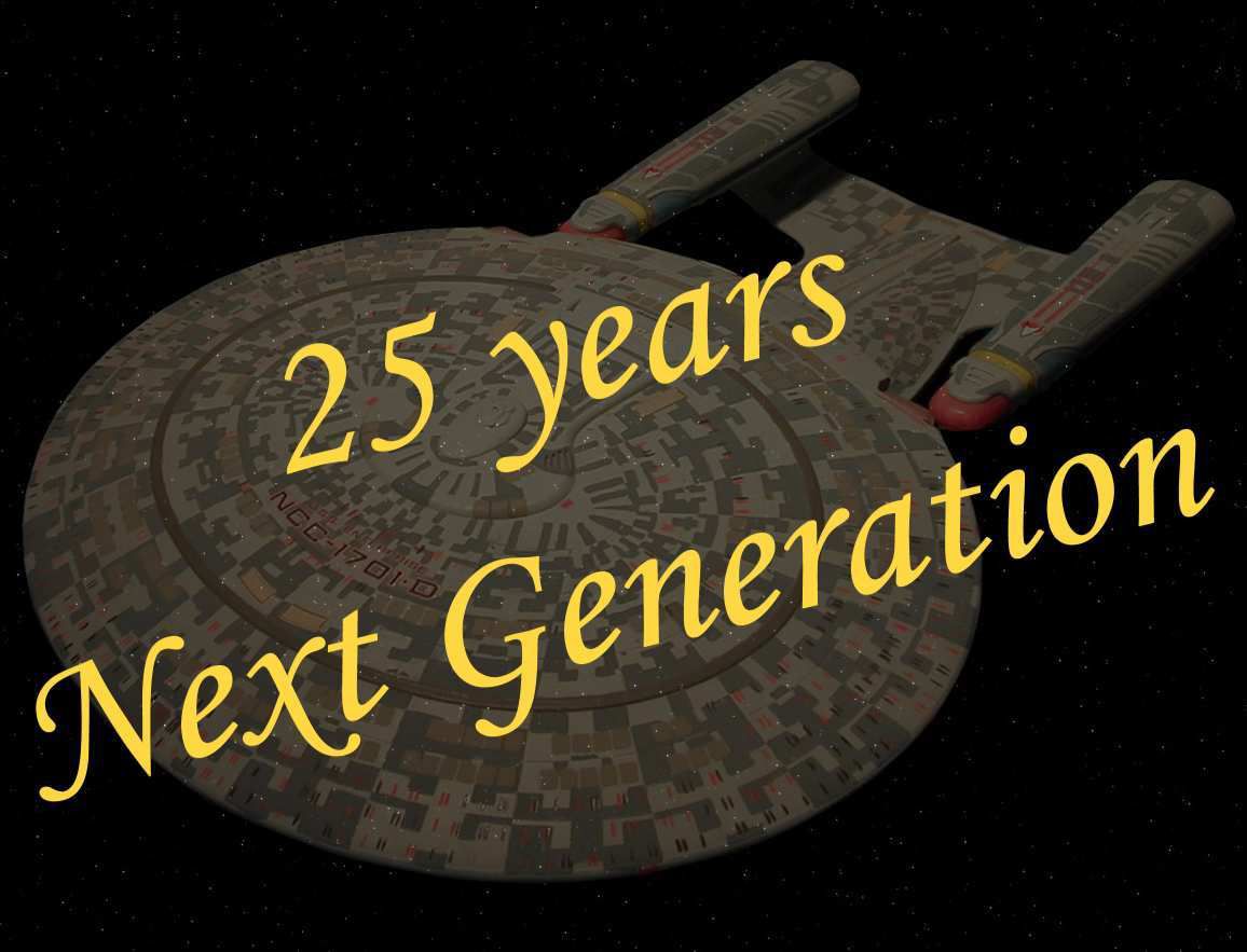 25 years of Star Trek - The next generation (TNG)