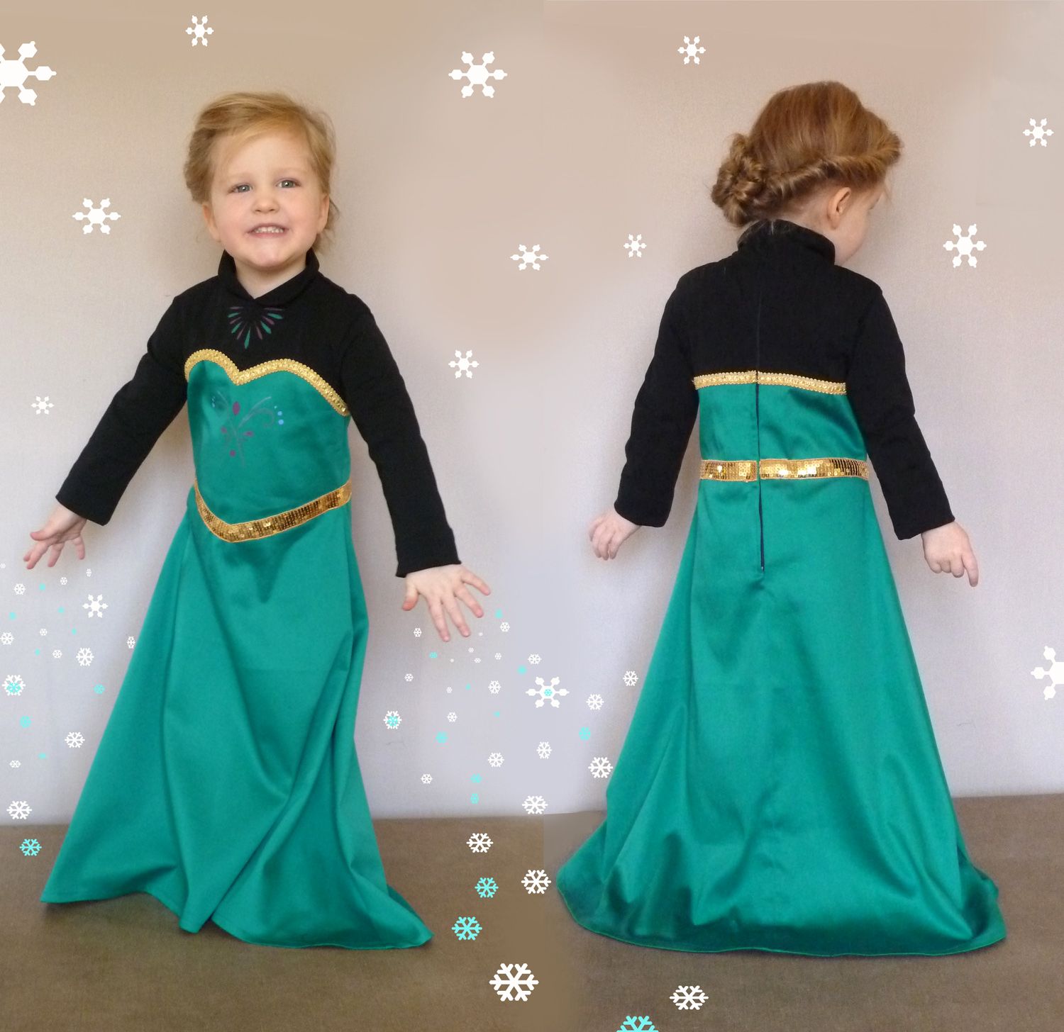 Robe couronnement elsa hotsell