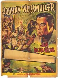 Jim della giungla (jungle Jim) creato da Alex Raymond con Johnny Weissmuller