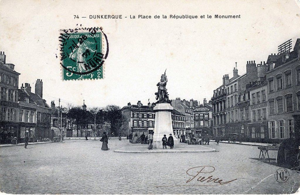 (08) Dunkerque Centre Cartes Postales et Photos anciennes .