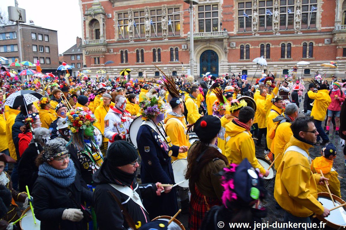 Carnaval de Dunkerque 2017 - l'Avant Bande .