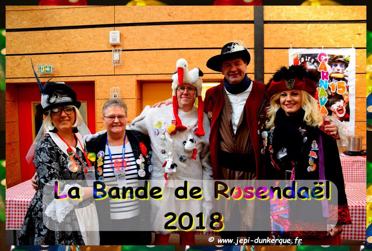 Carnaval de Dunkerque 2018 - La Bande de Rosendaël de chapelle en chapelle 