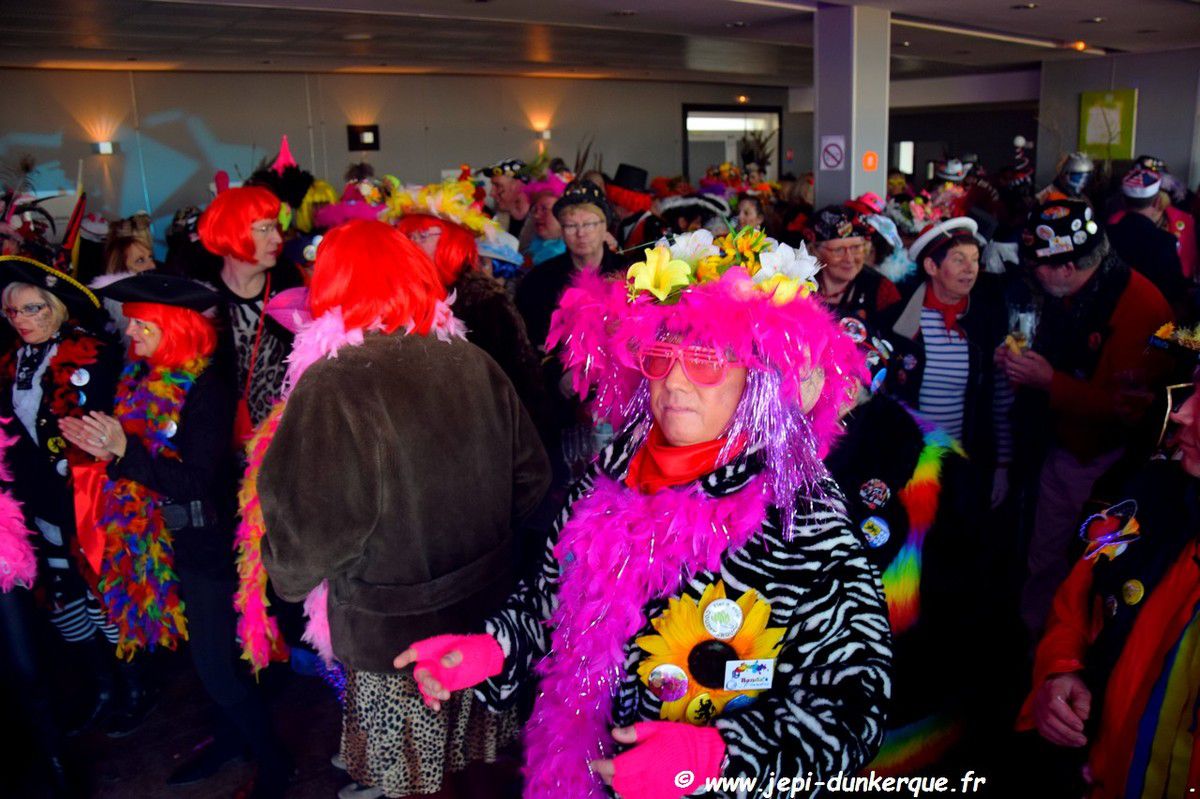 Carnaval de Dunkerque 2018 - Bande de Malo les Bains - Chapelle à Dom .