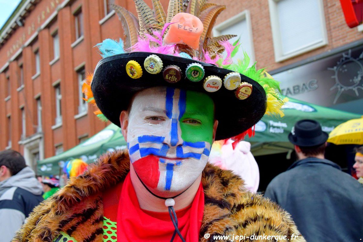 Carnaval de Dunkerque 2018 - Portraits de carnavaleux .