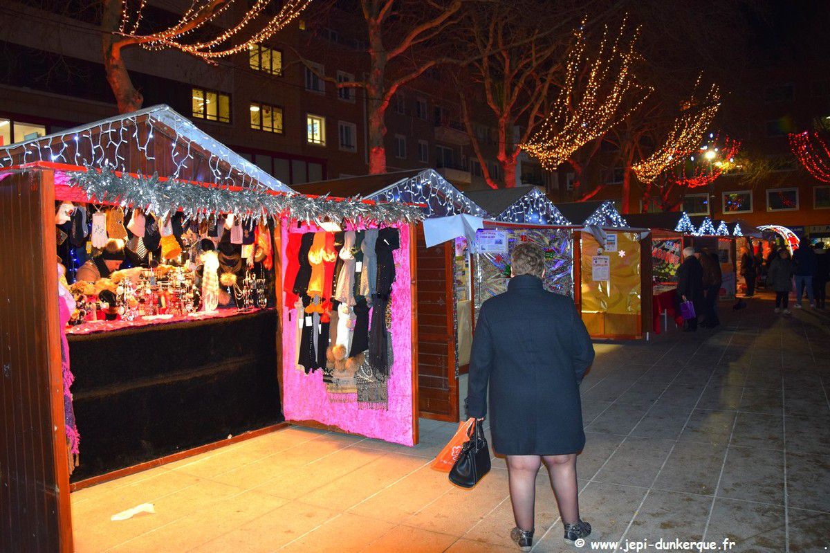Noël à Dunkerque ( 3 ème partie ) Le marché de Noël .