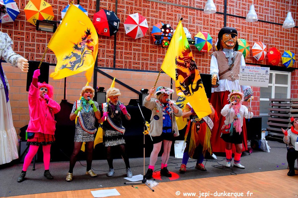 Carnaval de Dunkerque 2019 - Chapelle des Pirates de Rosendaël .