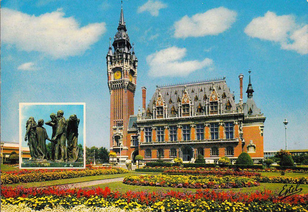 (A1) Cartes Postales Anciennes Calais Hôtel de Ville 