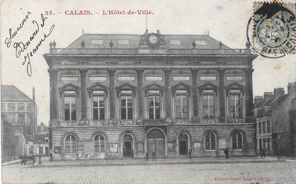 (A2) Cartes Postales Anciennes de Calais Les Monuments