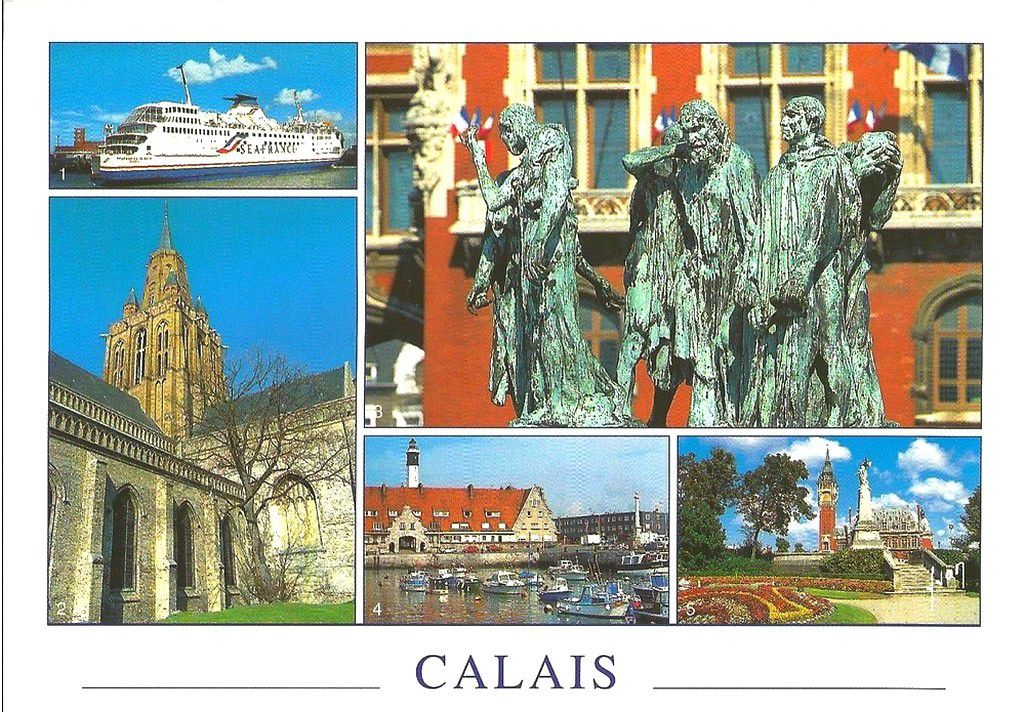 (A24) Cartes Postales Anciennes Calais Souvenir de Calais 
