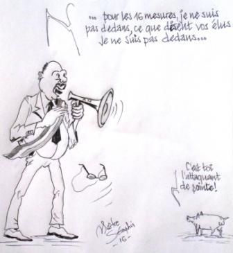 Caricature de Maître Séraphin