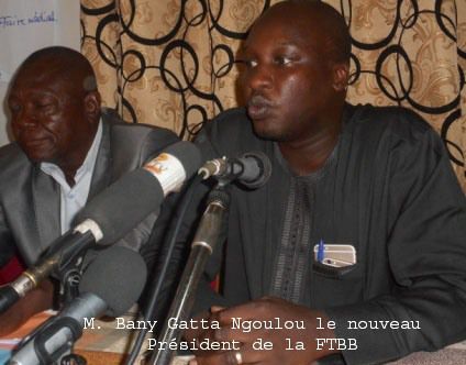 Le nouveau Président de la FTBB, Bany G. N.