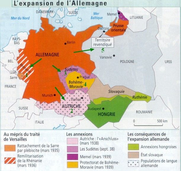 Hitler prépare la guerre - Le brevet d'histoire-géo à Crécy !