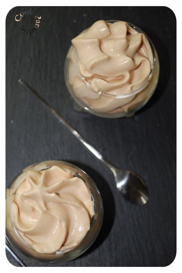 Siphon - dessert - chocolat noisettes