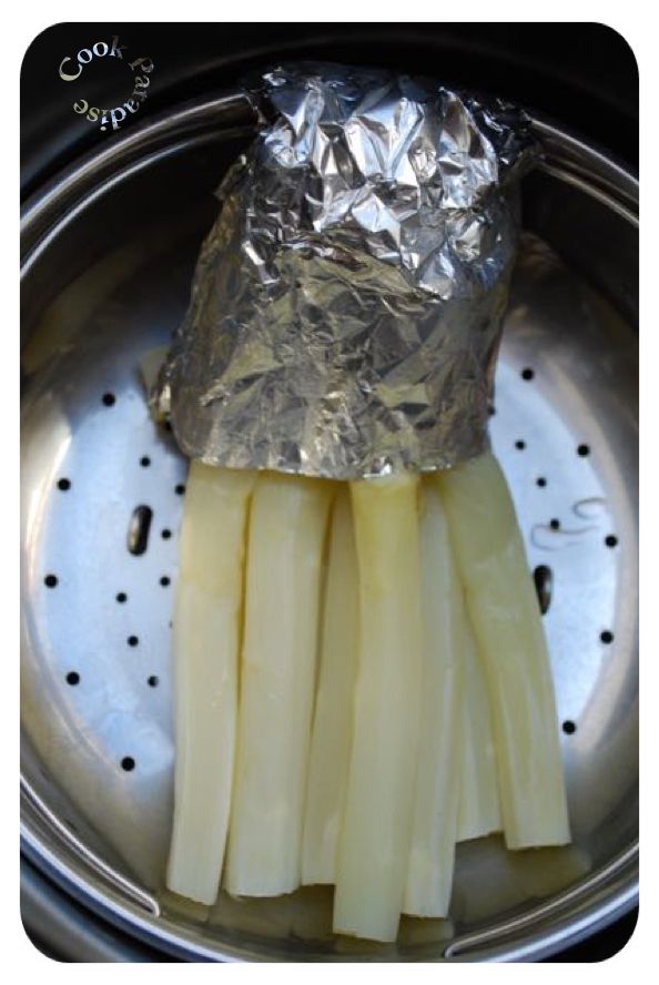cookéo cuisson asperges