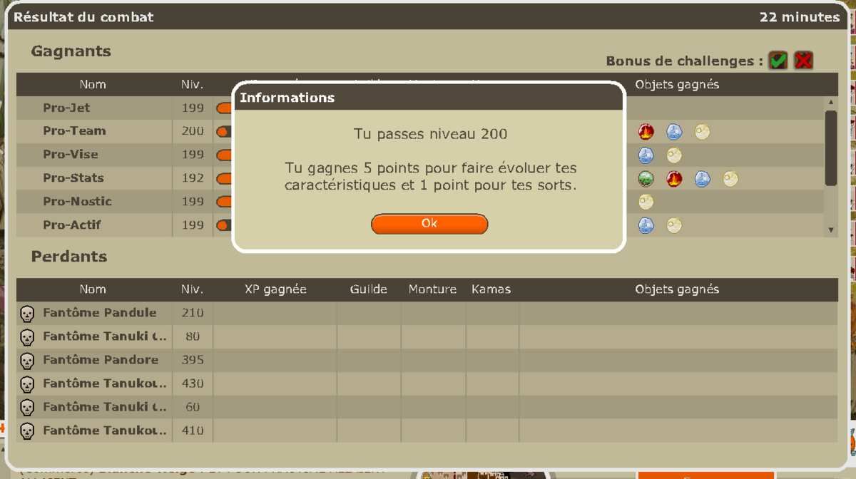 Up 200 Dofus Rétro Fonctionnement De l