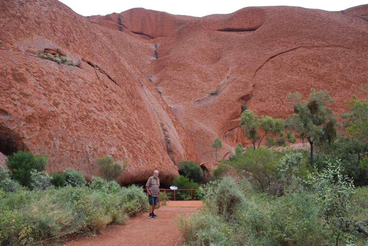 Uluru -Kata Tjuta National Park, Mala Walk vers Kantju Gorge