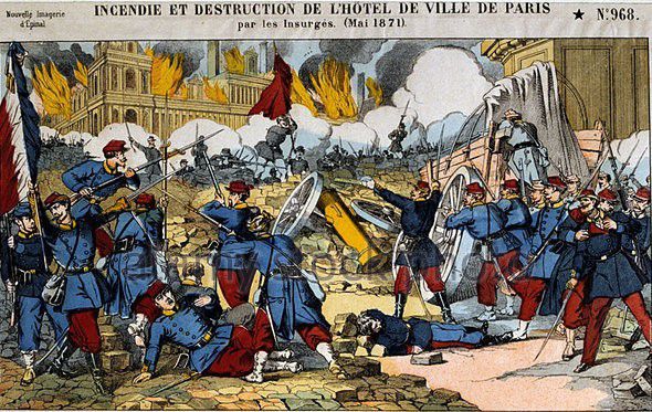 L'ARMEE A LA RECONQUETE DE PARIS PENDANT LA SEMAINE SANGLANTE EN 1871 -  Cours d'histoire militaire