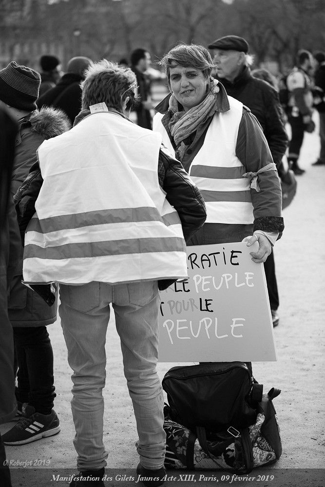 Paris, manifestation du 09 février 2019 des gilets jaunes, Acte XIII
