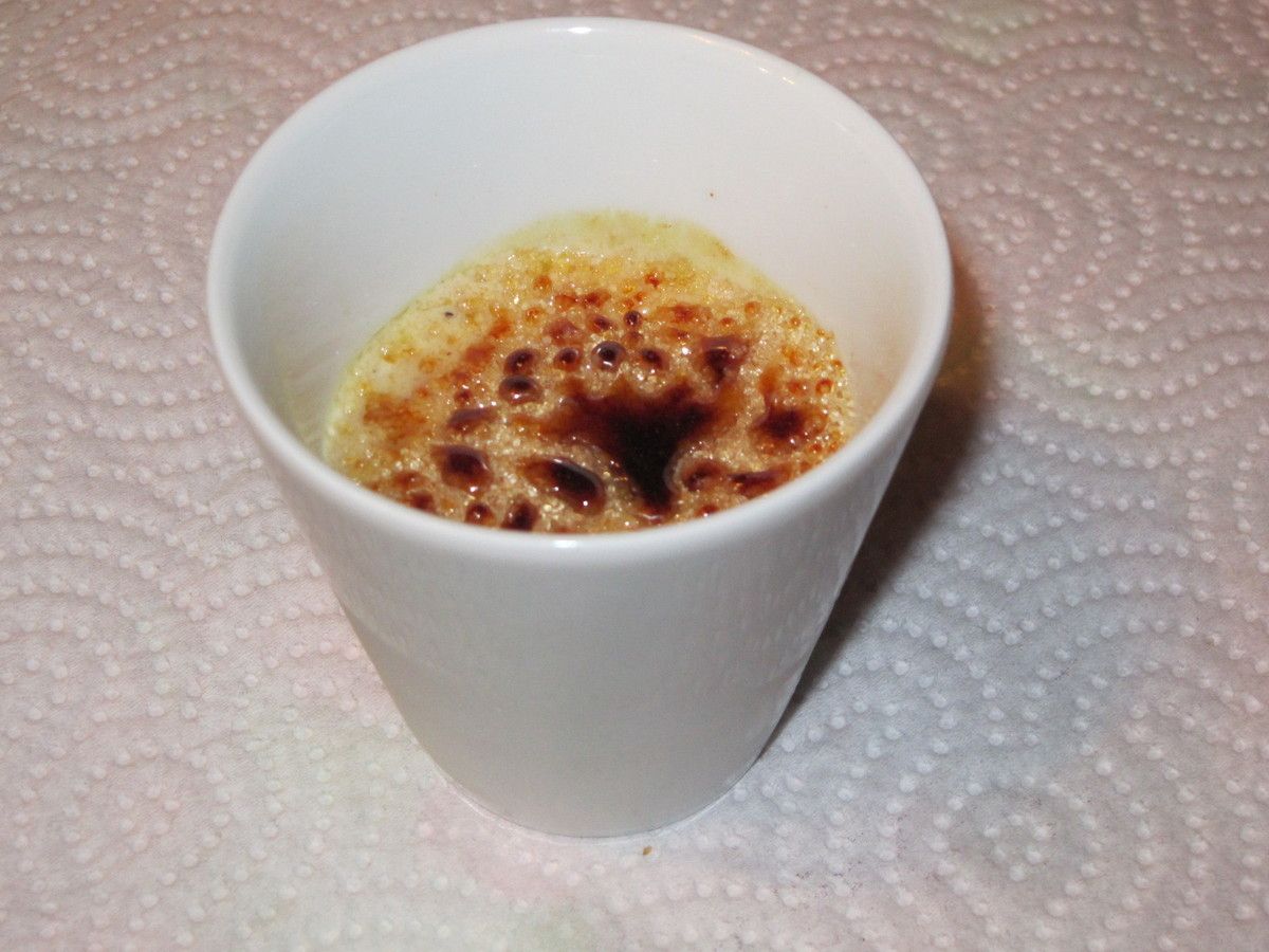 panacotta au foie gras  