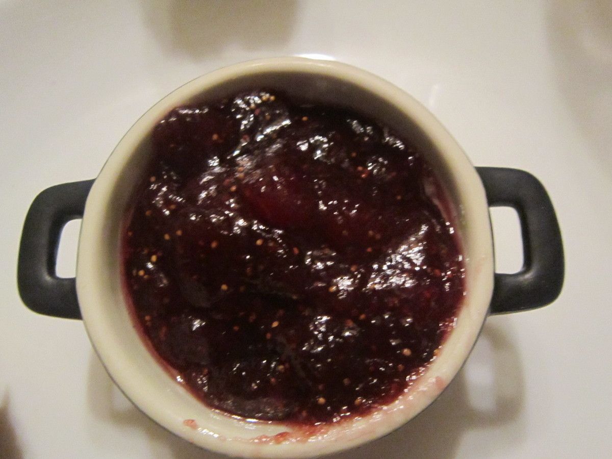 confiture de figues violettes 