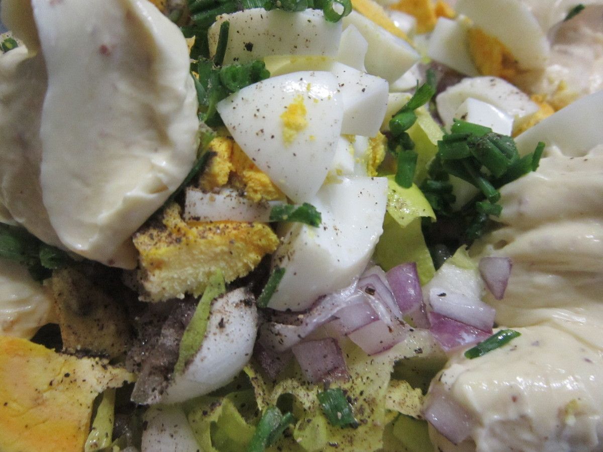 salade de chicons crus de ma maman 