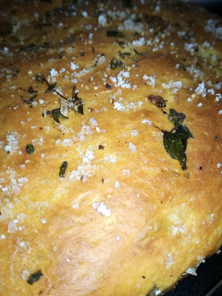 focaccia a l'ail des ours 