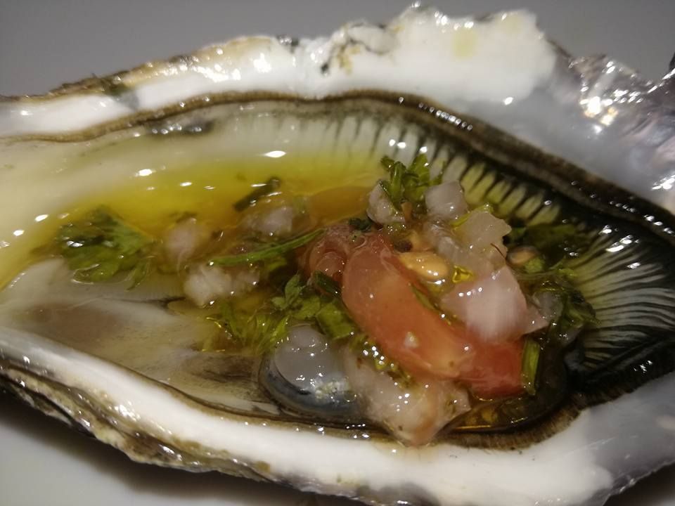huitres sauce vierge 