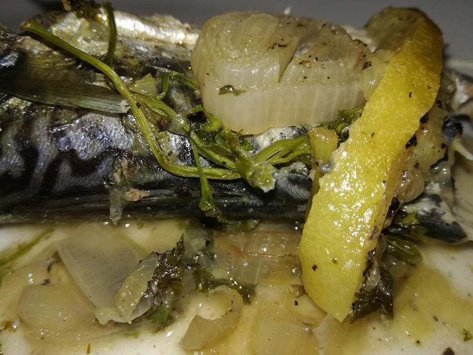 maquereaux au citron confit 