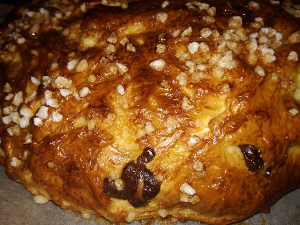 gateau de ménage au morceaux de chocolat