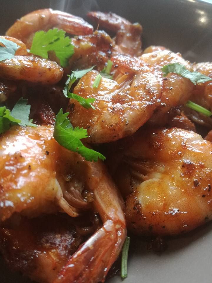 crevettes sautées a l&quot;asiatique 