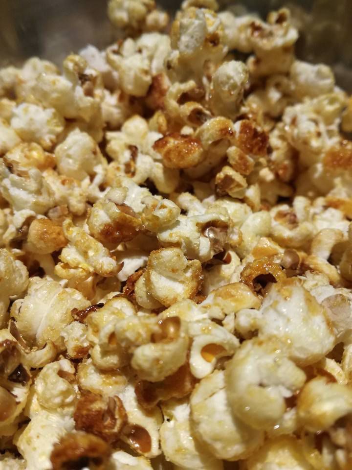 pop corn  caramélisés 