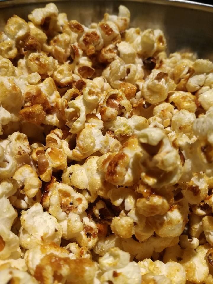 pop corn  caramélisés 