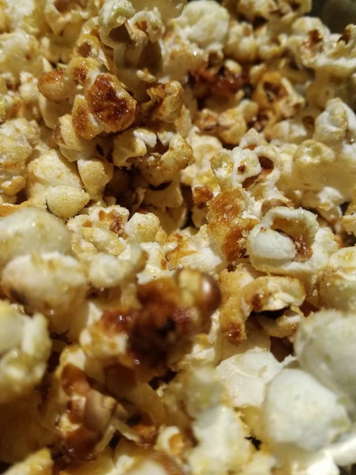 pop corn  caramélisés 